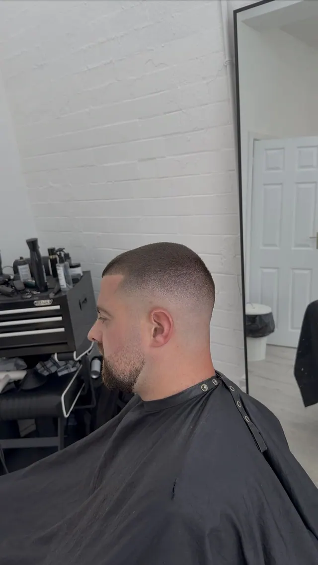 A skin fade at CAM&Co